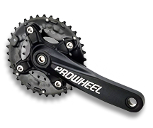 Шатуни, зірки передні