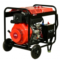 Дизельний генератор Bison BS7500XE 5.4 кВт