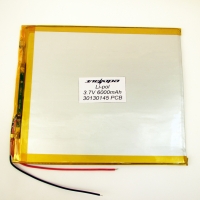 Аккумулятор Li-pol 30130145 3.7V 6000mAh PCB