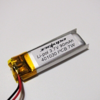 Аккумулятор Li-pol 401030 3.7V 90mAh PCB 7W