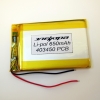 Аккумулятор Li-pol 403450 3.7V 650mAh PCB 24W
