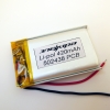 Аккумулятор Li-pol 502438 3.7V 420mAh PCB 15W