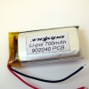 Аккумулятор Li-pol 902040 3.7V 700mAh PCB 15W