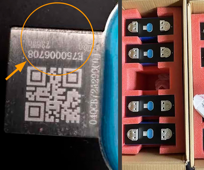 Lifepo4 fake used 755