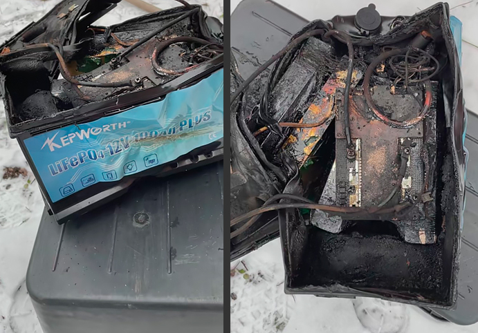 Lifepo4 fake used 93