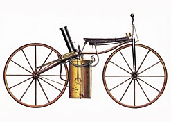 Эволюция велосипеда с мотором