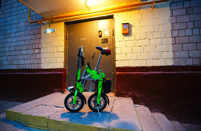 skladnou electrovelosiped 1
