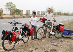 Путешествие на электровелосипеде 