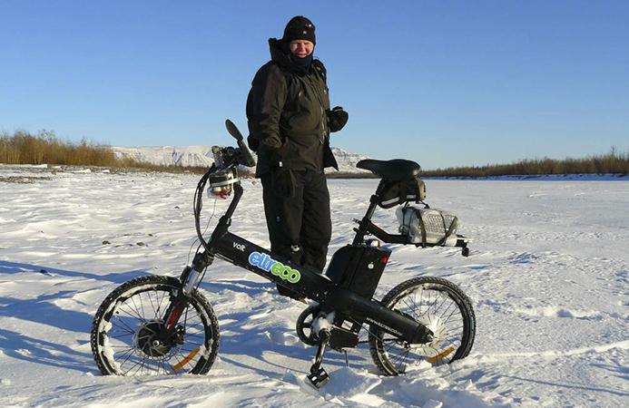 Руководство по эксплуатации электровелосипеда в зимнее время года Часть 1-4