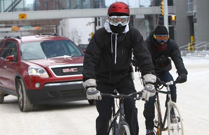 Руководство по эксплуатации электровелосипеда в зимнее время года Часть II-8